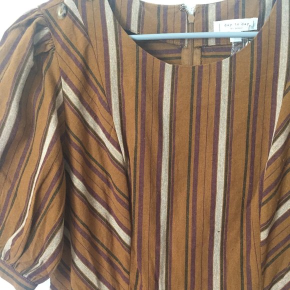 Stripped Mini Dress - Picture 2 of 3